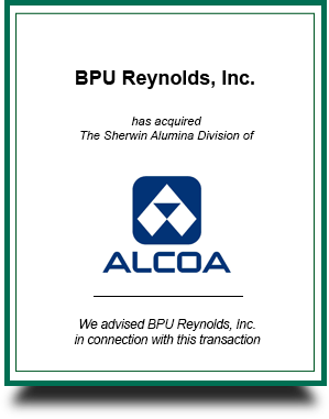 BPU Reynolds, Inc. - Alcoa