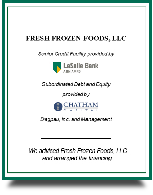 Fresh Frozen Foods, LLC
